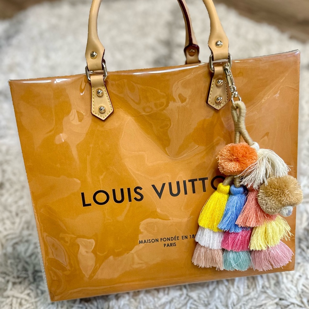Louis Vuitton Louis Shopping Bag In PVC cover